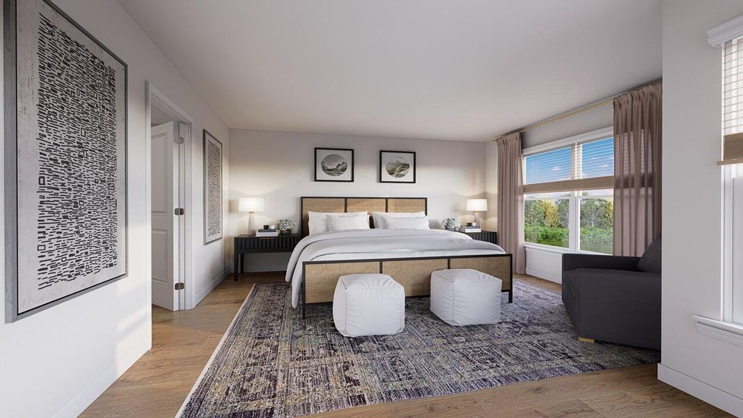 Furnished interior view inside a new home in Founders Corner, Summerville (Image 7). Furnished interior view inside a new home in Founders Corner, Summerville (Image 7).