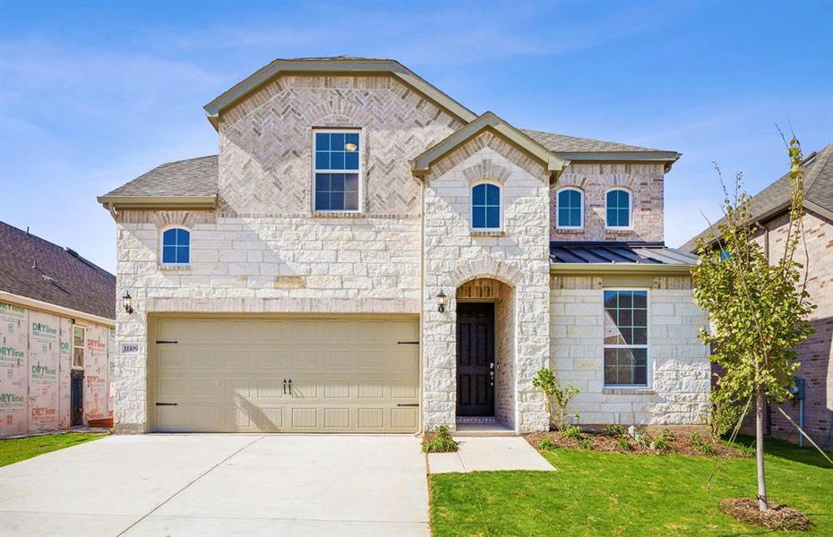 NEW CONSTRUCTION: Beautiful two-story home available at Wellington in Fort Worth