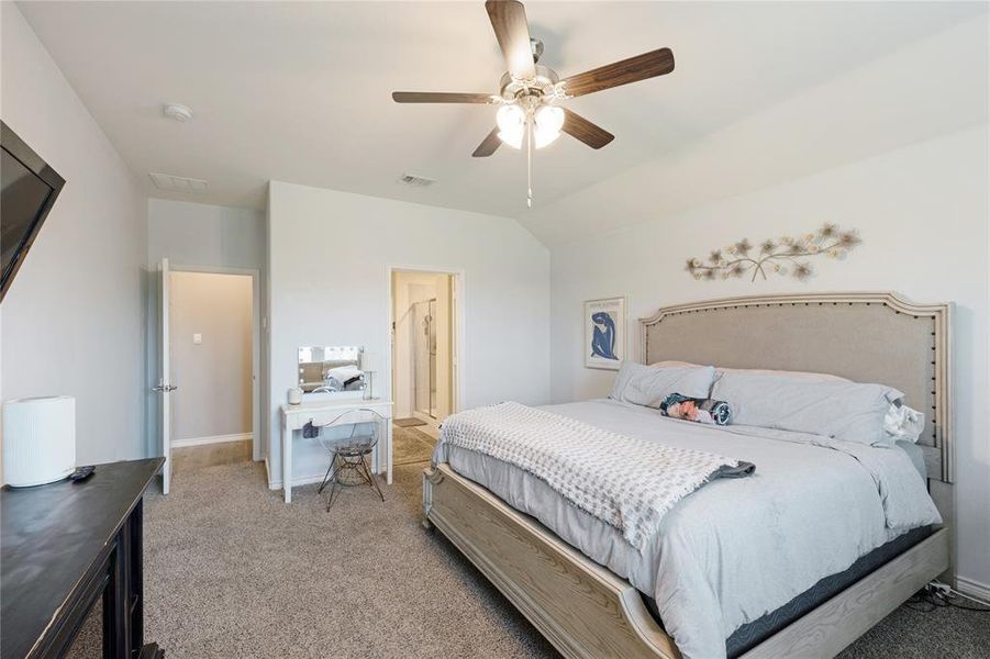 Furnished interior view inside a new home in , Aubrey (Image 10).