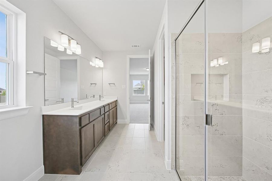 Furnished interior view inside a new home in Treeline, Justin (Image 5). Furnished interior view inside a new home in Treeline, Justin (Image 5).