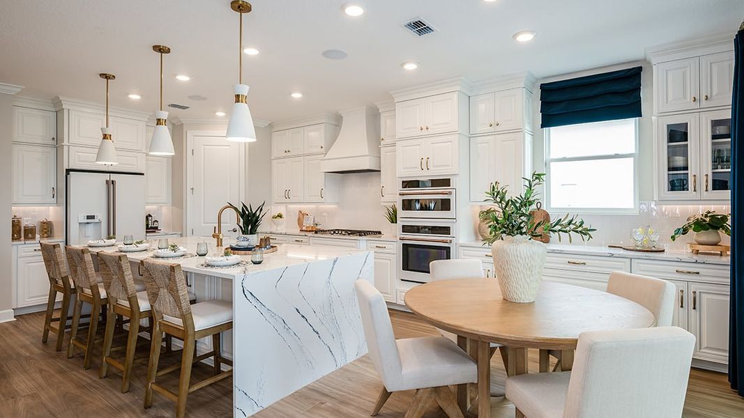 Furnished interior view inside a new home in Esplanade at St. Marys, St. Marys (Image 9).