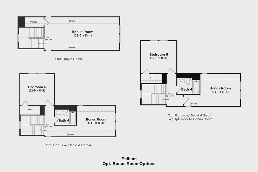 2D floor plan layout for the Pelham by DRB Homes in Station Pointe Phase 2, Angier, NC (Image 29).