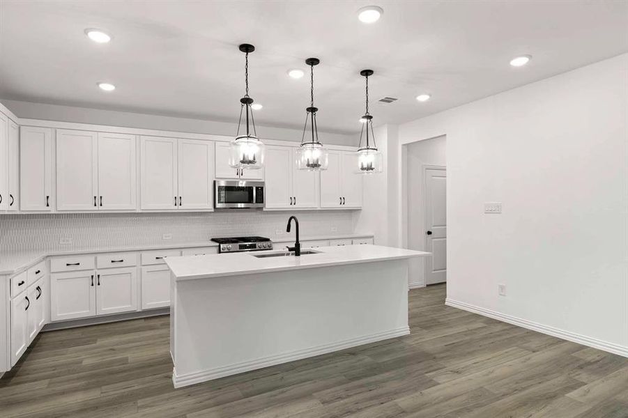 Furnished interior view inside a new home in Devonshire 40s, Forney (Image 9). Furnished interior view inside a new home in Devonshire 40s, Forney (Image 9).