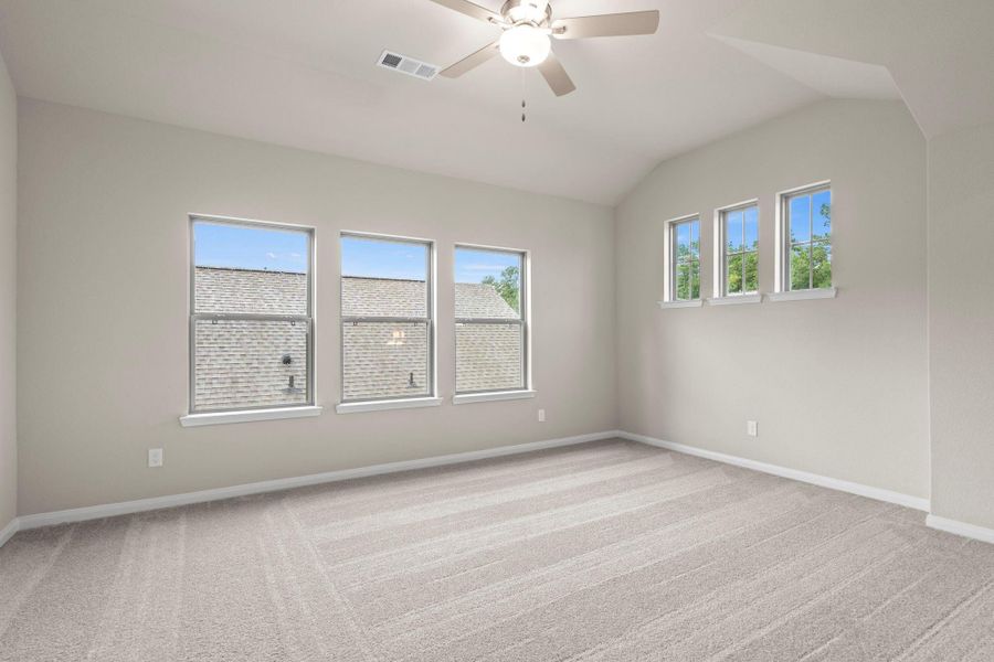 Spacious, unfurnished interior of a new home in Two Step Farm, Montgomery (Image 25). Spacious, unfurnished interior of a new home in Two Step Farm, Montgomery (Image 25).