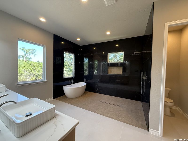 Furnished interior view inside a new home in , Spring Branch (Image 17).