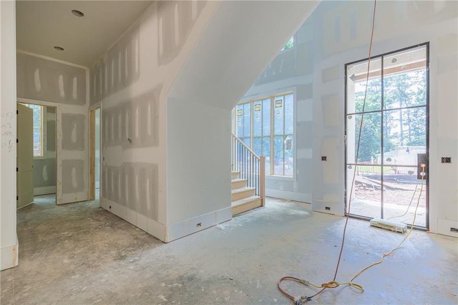 In-progress construction of a new home in , Alpharetta, GA (Image 28). In-progress construction of a new home in , Alpharetta, GA (Image 28).