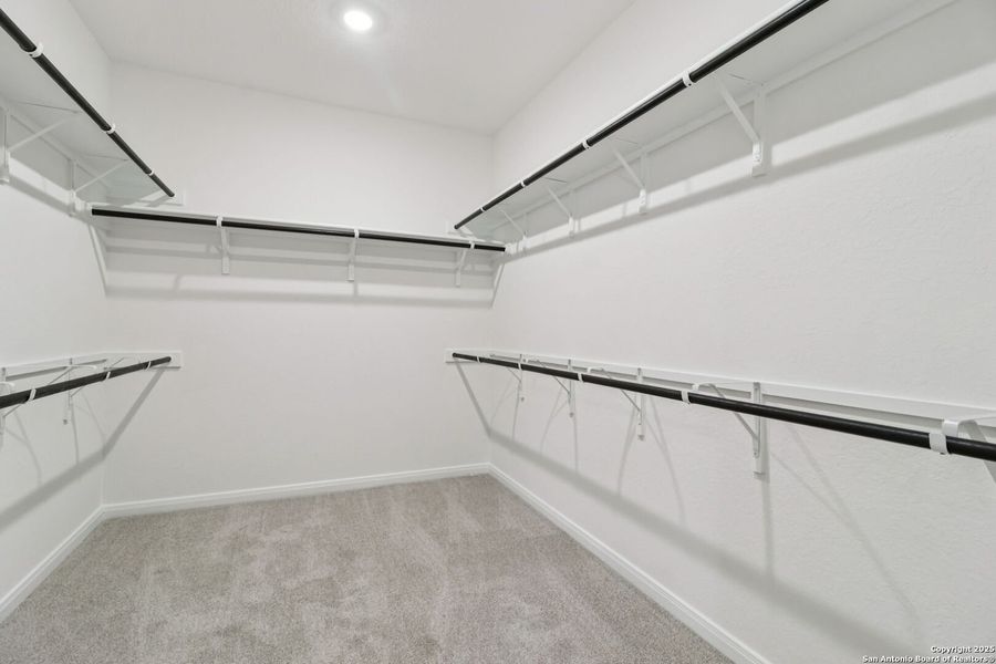 Spacious, unfurnished interior of a new home in Legendary Trails - Classic Series, Cibolo (Image 39). Spacious, unfurnished interior of a new home in Legendary Trails - Classic Series, Cibolo (Image 39).