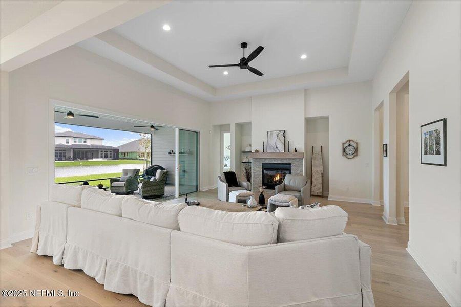 Furnished interior view inside a new home in Marshes of Madeira, St. Augustine (Image 11). Furnished interior view inside a new home in Marshes of Madeira, St. Augustine (Image 11).