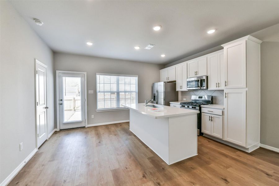 Furnished interior view inside a new home in , Houston (Image 6).