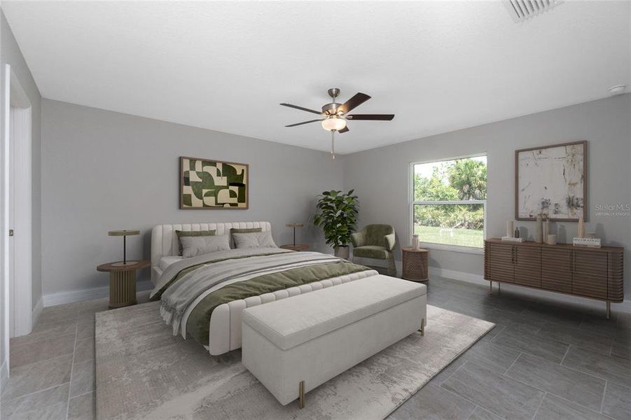 Furnished interior view inside a new home in , North Port (Image 7).