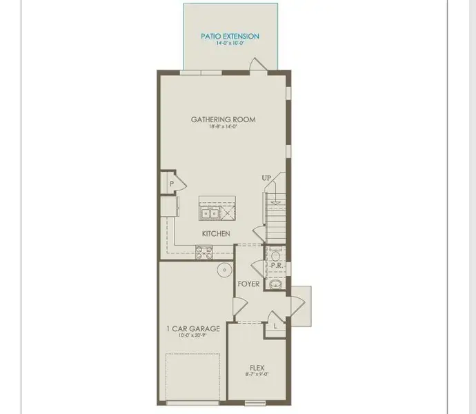 Nautical with Extended Patio Nautical with Extended Patio