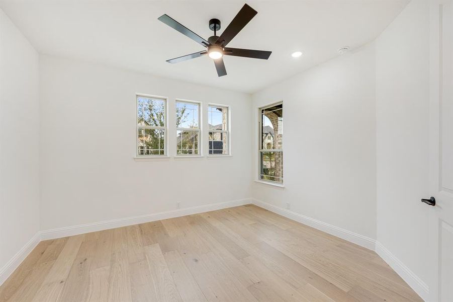 Spacious, unfurnished interior of a new home in Windsong Ranch Classic 61, Prosper (Image 23).