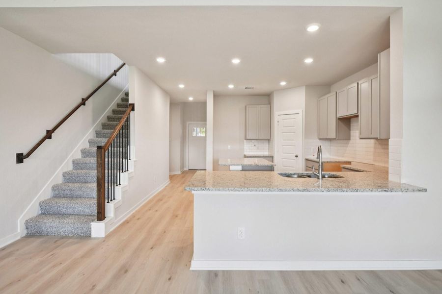 Furnished interior view inside a new home in Splendora Fields, Splendora (Image 15).