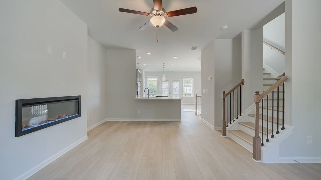 Furnished interior view inside a new home in Daybreak, Newnan (Image 7).