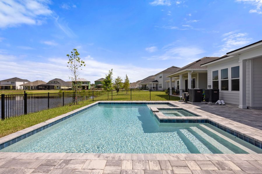 Representative exterior details of a home built from the Walton by Riverside Homes in Mariposa at EverRange, Jacksonville (Image 29).