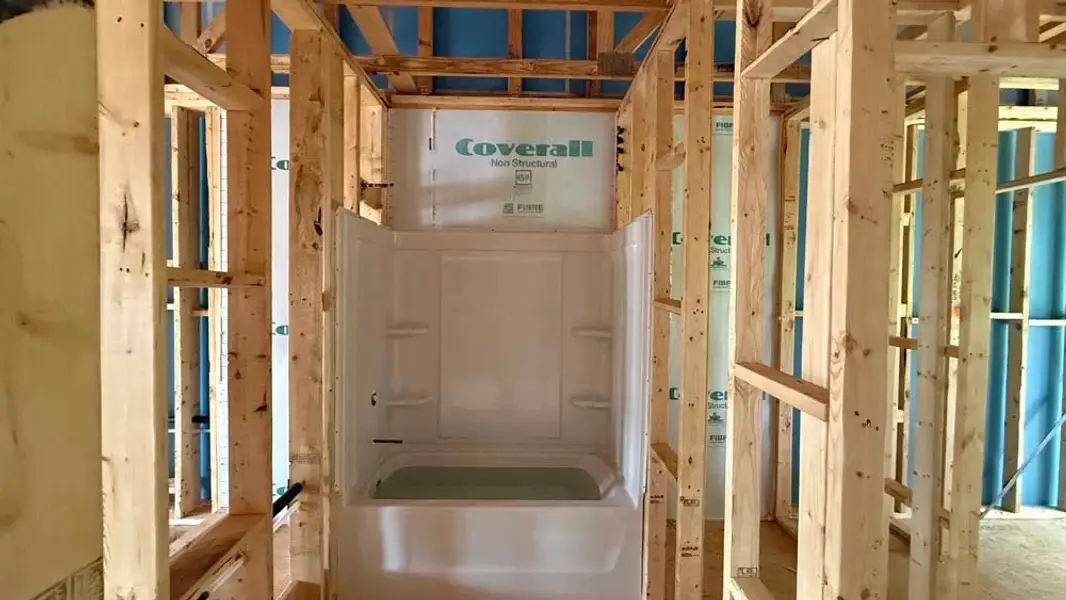 Bathroom Two Construction Progress