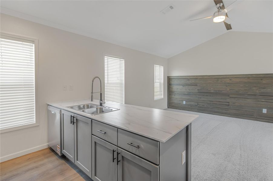 Furnished interior view inside a new home in , Somerville (Image 8).