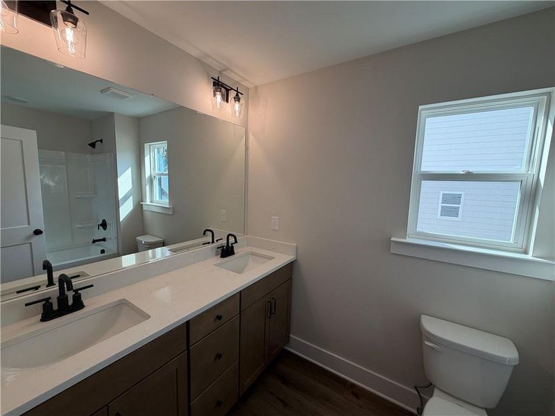 Furnished interior view inside a new home in , Dawsonville (Image 3).