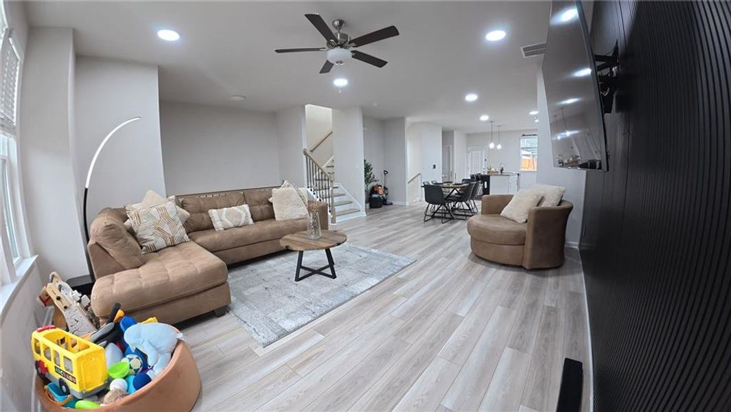 Furnished interior view inside a new home in , Lawrenceville (Image 12).