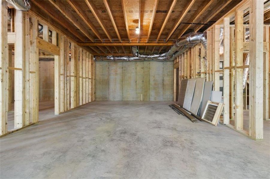 In-progress construction of a new home in , Ellijay, GA (Image 39).