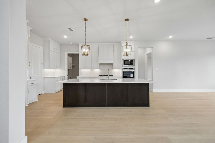 Furnished interior view inside a new home in Painted Tree Lakeside, McKinney (Image 6).