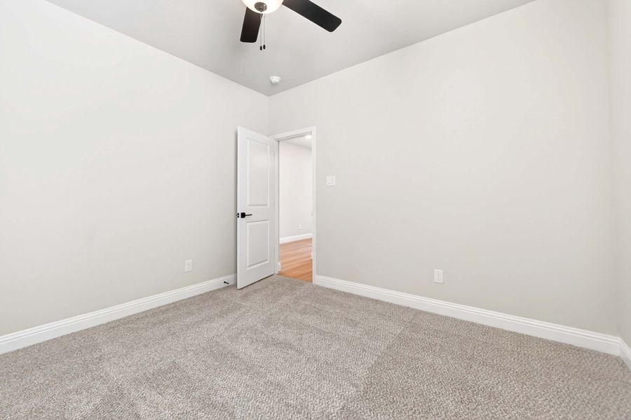 Representative unfurnished interior of a home built from the The Holly M by Davidson Homes LLC in Mercer Meadows, Royse City (Image 31).