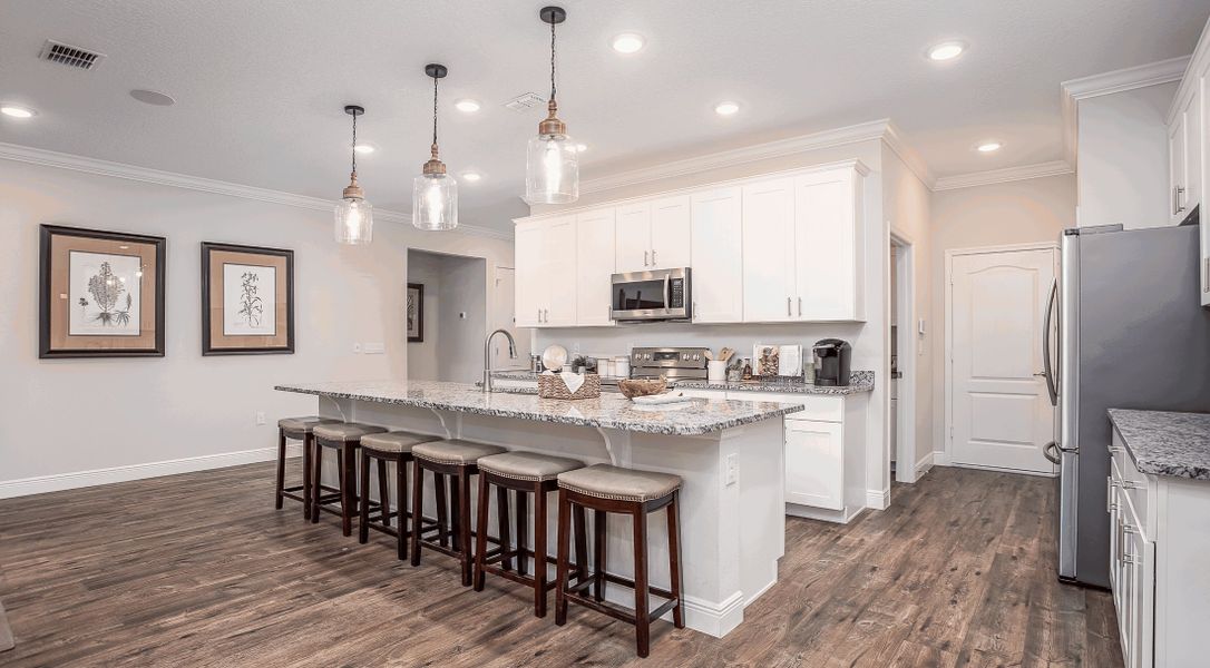 Representative furnished interior of a home built from the Marigold by Maronda Homes in Vero Lake Estates, Vero Beach (Image 30).