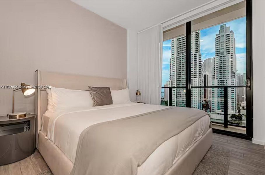 Furnished interior view inside a new home in , Miami (Image 26).