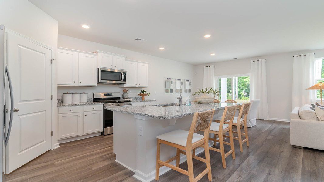 Representative furnished interior of a home built from the ELLE by D.R. Horton in The Reserve at Wild Horse, Conway (Image 5).