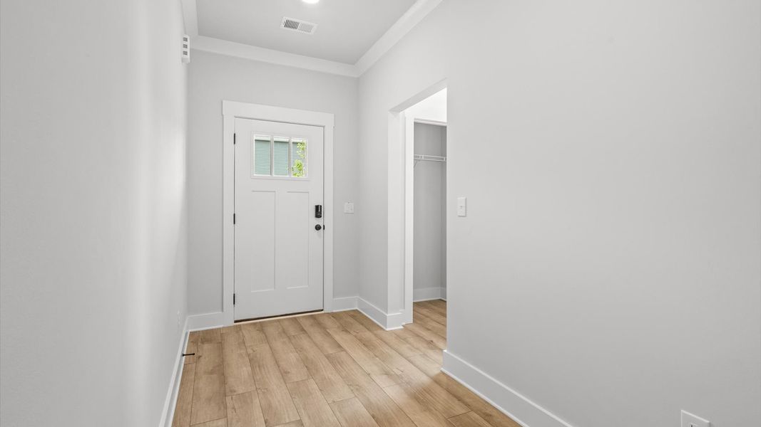 Representative furnished interior of a home built from the Neroli by DRB Homes in Essex Village, Franklinton (Image 10).