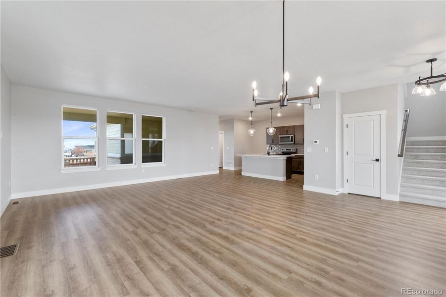 Spacious, unfurnished interior of a new home in Windler Single Family Homes, Aurora (Image 12).