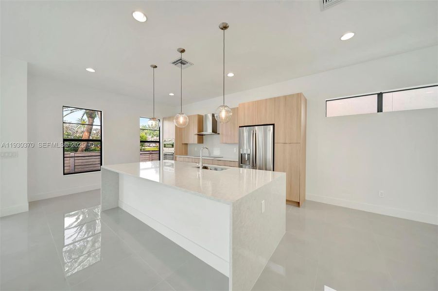 Furnished interior view inside a new home in Marina Landings, Fort Lauderdale (Image 13).