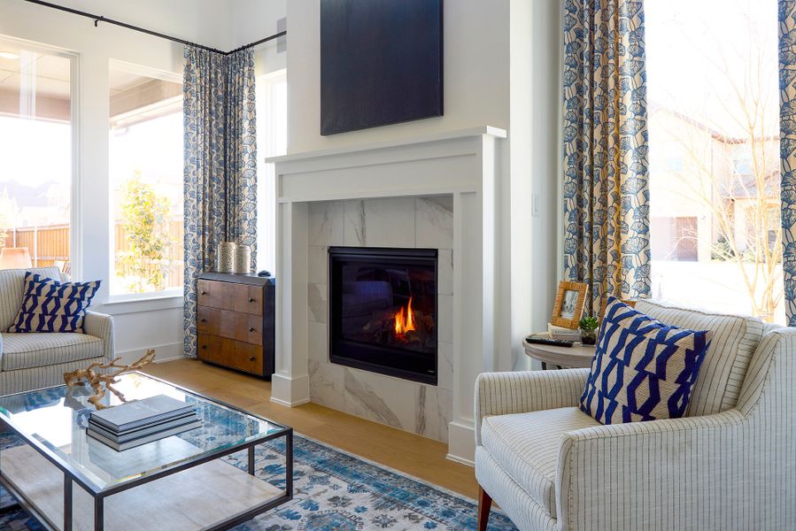 Furnished interior view inside a new home in Edgewater, Royse City (Image 11).
