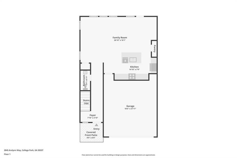 2D floor plan layout of this home in Hawthorne Station, College Park, GA (Image 6). 2D floor plan layout of this home in Hawthorne Station, College Park, GA (Image 6).
