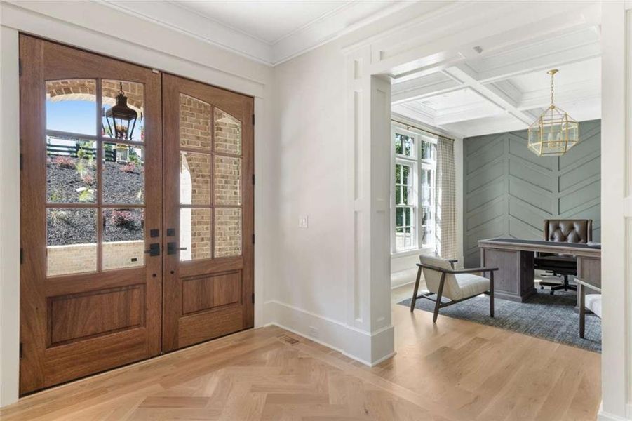 Furnished interior view inside a new home in , Alpharetta (Image 19). Furnished interior view inside a new home in , Alpharetta (Image 19).