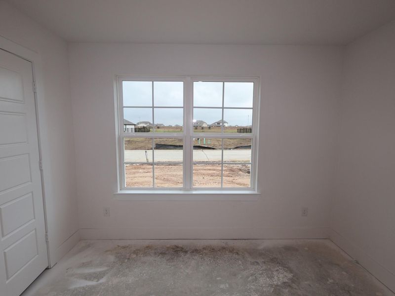 In-progress construction of a new home in Lago Mar, Santa Fe, TX (Image 23).