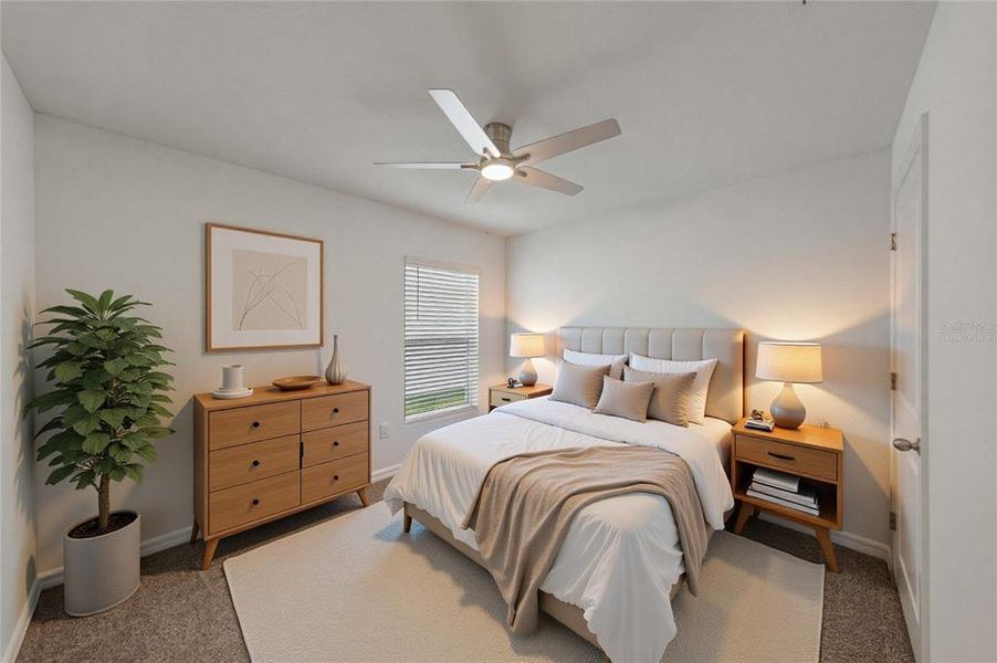 Furnished interior view inside a new home in Berry Bay, Wimauma (Image 7).