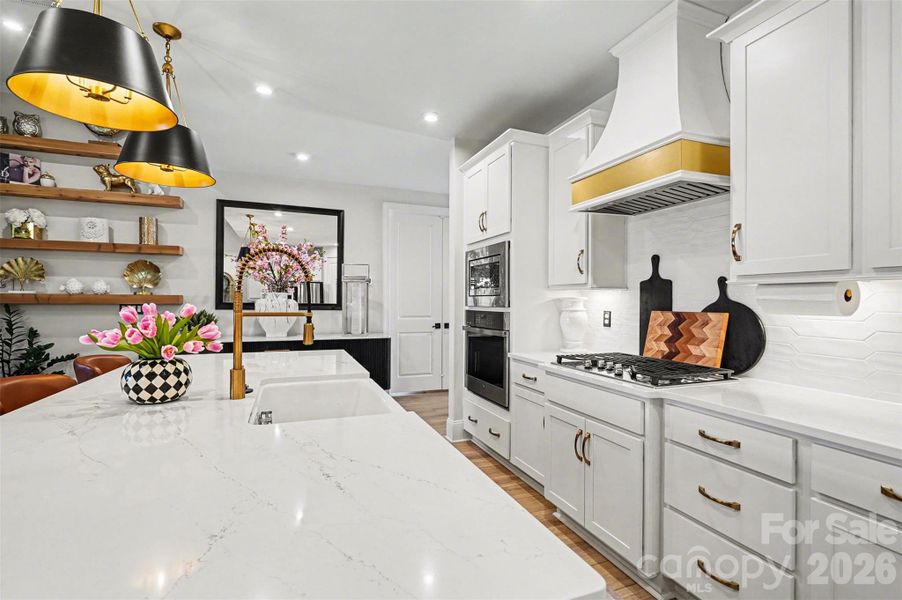 Furnished interior view inside a new home in , York (Image 8).