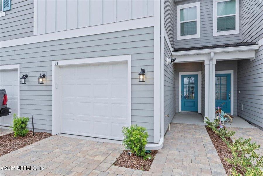 Exterior details and patio area of a home in Brandon Lakes at Silver Landing, St. Augustine (Image 32). Exterior details and patio area of a home in Brandon Lakes at Silver Landing, St. Augustine (Image 32).
