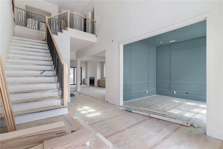 In-progress construction of a new home in , Alpharetta, GA (Image 10). In-progress construction of a new home in , Alpharetta, GA (Image 10).