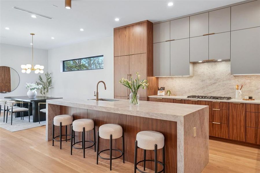 Furnished interior view inside a new home in , Dallas (Image 11). Furnished interior view inside a new home in , Dallas (Image 11).