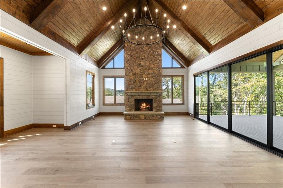 Spacious, unfurnished interior of a new home in , Dahlonega (Image 63).