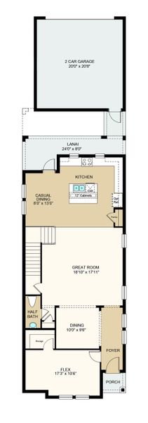 2D floor plan layout of this home in Center Lake Ranch Community Group Page, St. Cloud, FL (Image 4). 2D floor plan layout of this home in Center Lake Ranch Community Group Page, St. Cloud, FL (Image 4).
