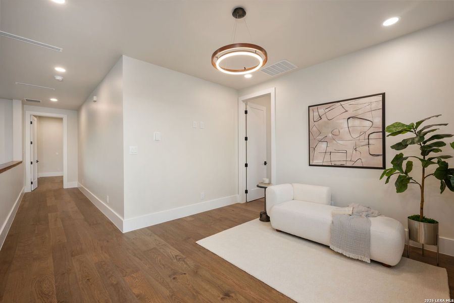 Furnished interior view inside a new home in , San Antonio (Image 39).