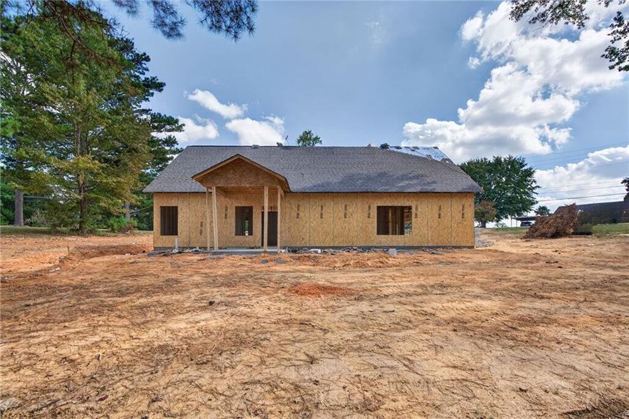 In-progress construction of a new home in , Dallas, GA (Image 31).
