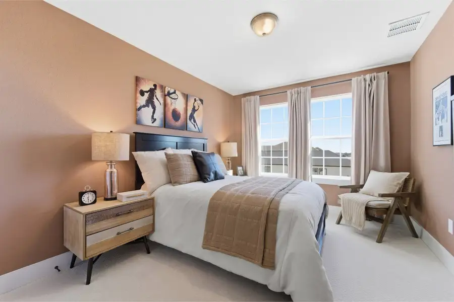 Furnished interior view inside a new home in Heartland, Crandall (Image 37).