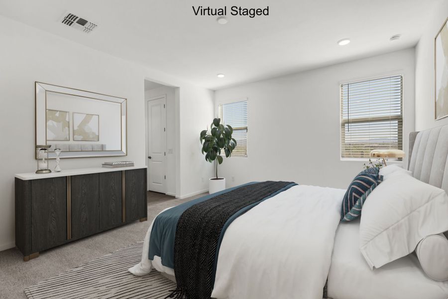 Furnished interior view inside a new home in Silverbell Ridge, Marana (Image 11).