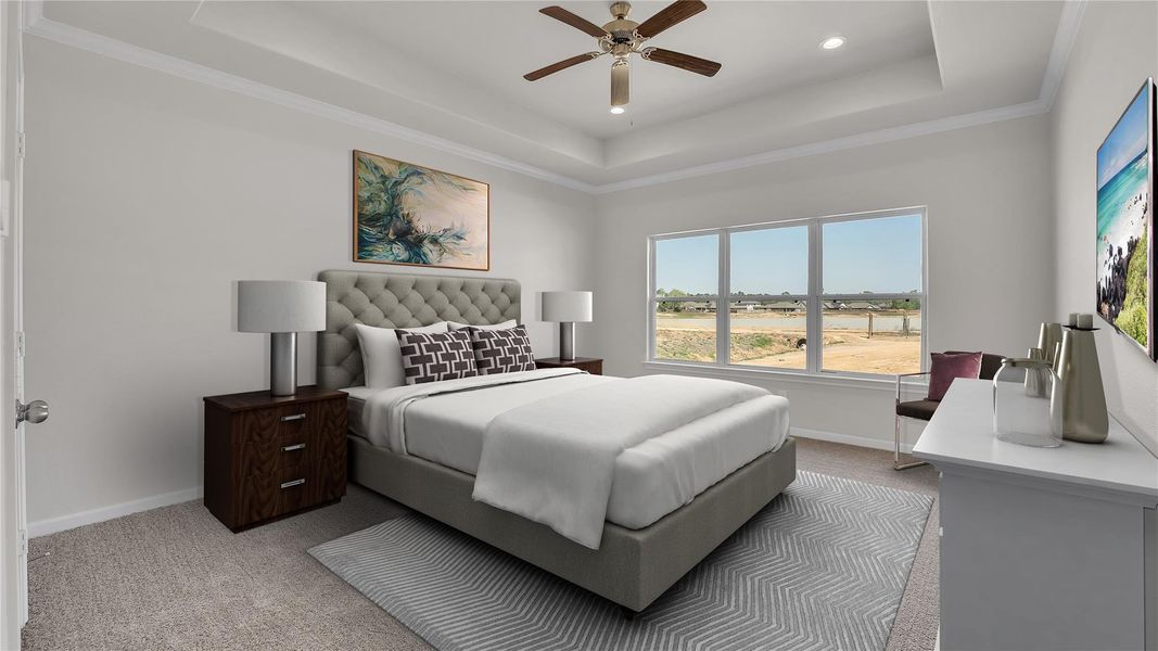 Rendering Master Bedroom Rendering Master Bedroom