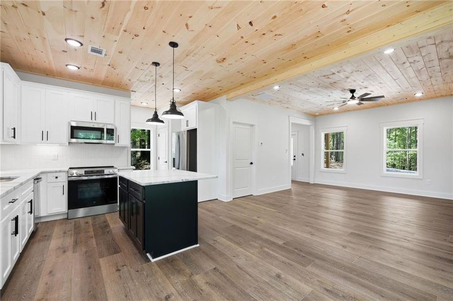 Furnished interior view inside a new home in , Ranger (Image 16).