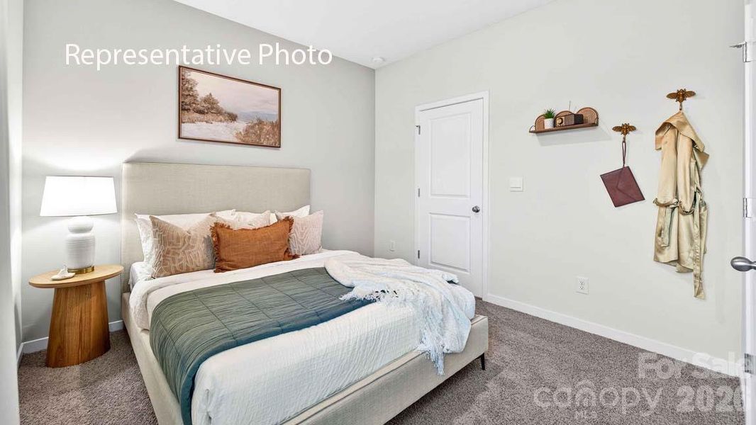 Furnished interior view inside a new home in Sonoma Hills, Charlotte (Image 19).